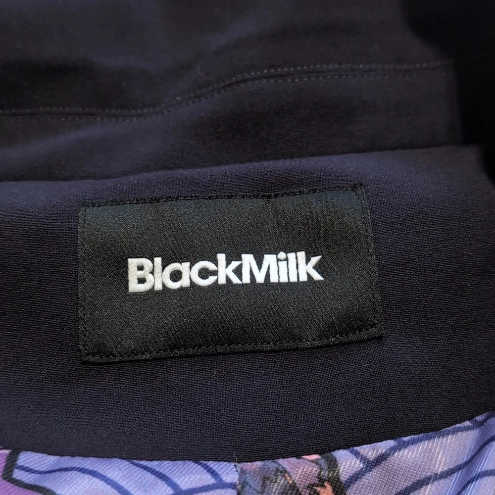 Blackmilk Pokemon Ghost Type Lined Dark Purple Blazer AUS 16 - Picture 11 of 14